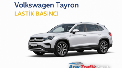 Volkswagen Tayron lastik hava basıncı