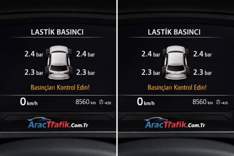 Volkswagen Tharu Lastik Basıncı