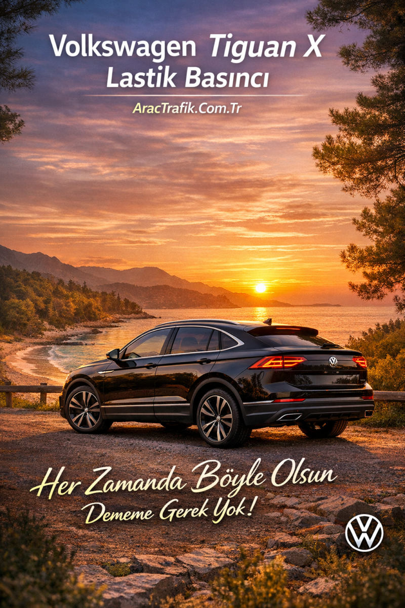 Volkswagen Tiguan X Lastik hava Basıncı