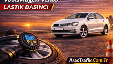 Volkswagen Vento lastik hava basıncı