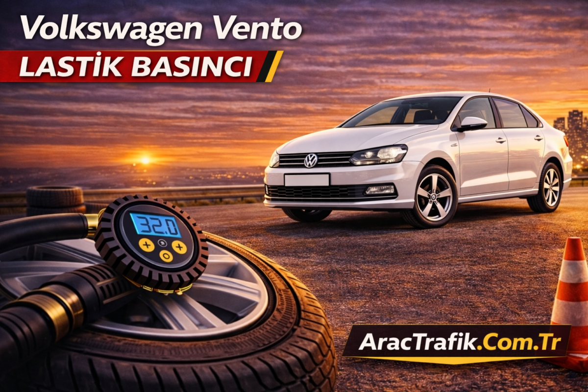 Volkswagen Vento lastik hava basıncı