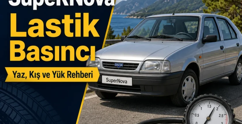 Dacia SupeRNova Lastik Basıncı Kaç Olmalı?