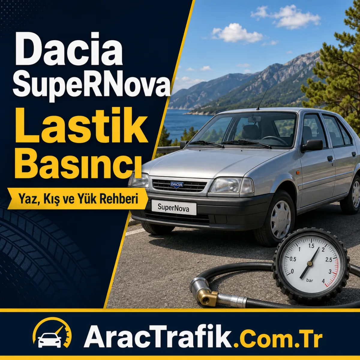 Dacia SupeRNova Lastik Basıncı Kaç Olmalı?