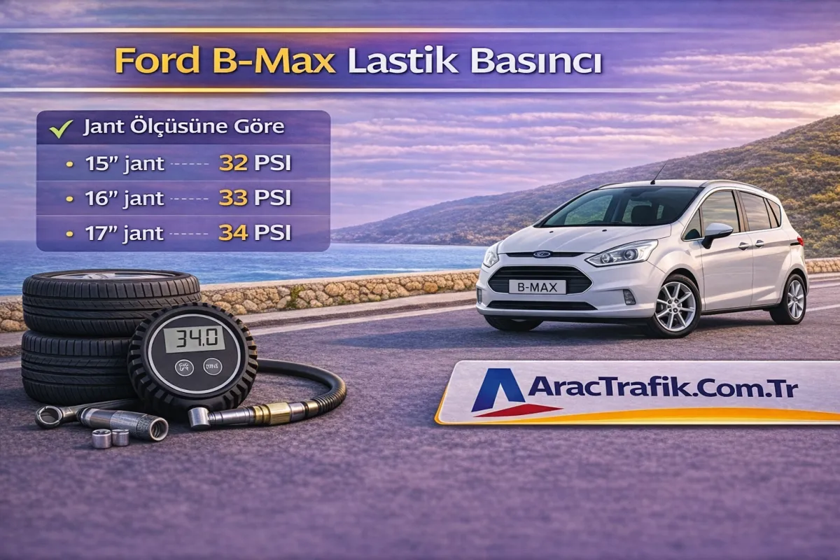 Ford B Max Lastik Basıncı