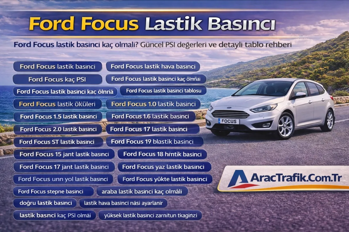Ford Focus Lastik Basıncı