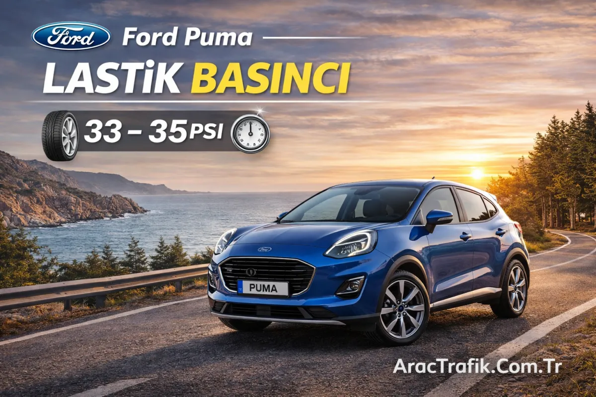 Ford Puma Lastik Basıncı Kaç Olmalı? ( Güncel Rehber)