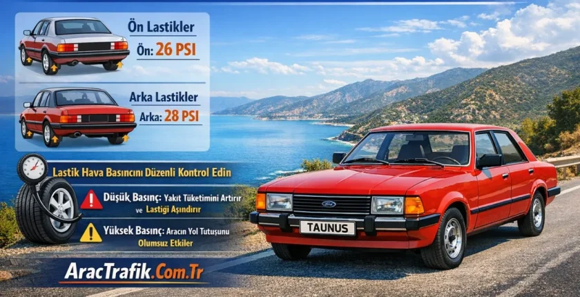 Ford Taunus Lastik Basıncı
