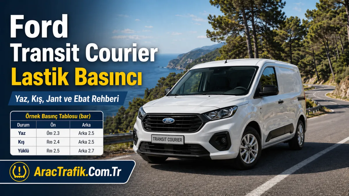 Ford Transit Courier Lastik Basıncı