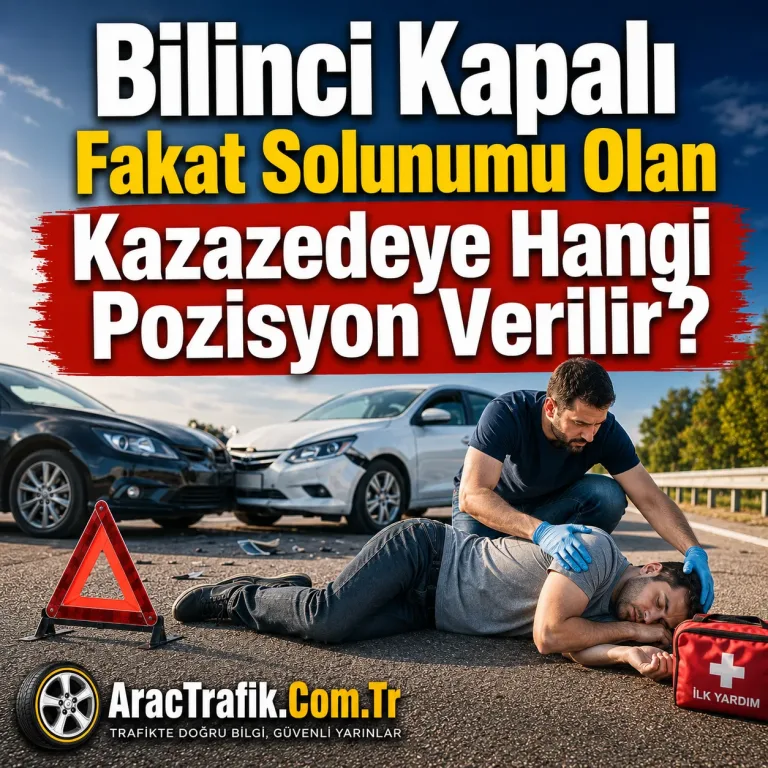 Bilinci kapalı fakat solunumu olan kazazedeye hangi pozisyon verilir