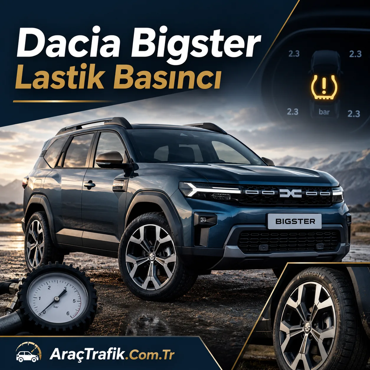 Dacia Bigster Lastik Basıncı