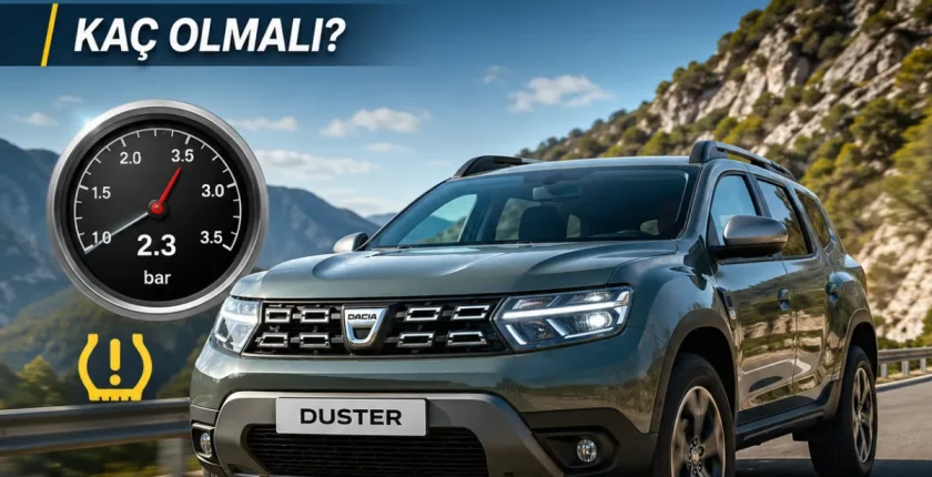 Dacia Duster Lastik Basıncı Kaç Olmalı?