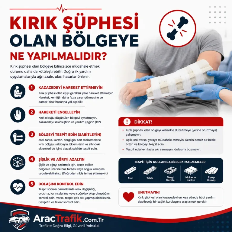 Kırık Şüphesi Olan Bölgeye Ne Yapılmalıdır?