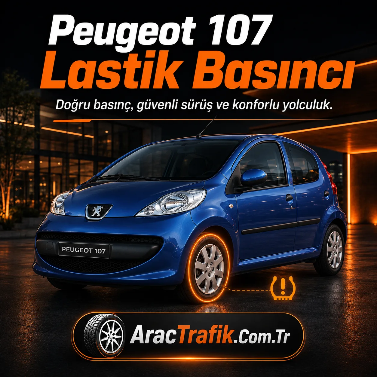 Peugeot 107 Lastik Basıncı