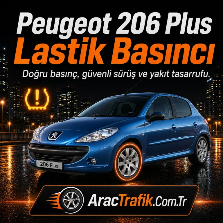 Peugeot 206 Plus Lastik Basıncı