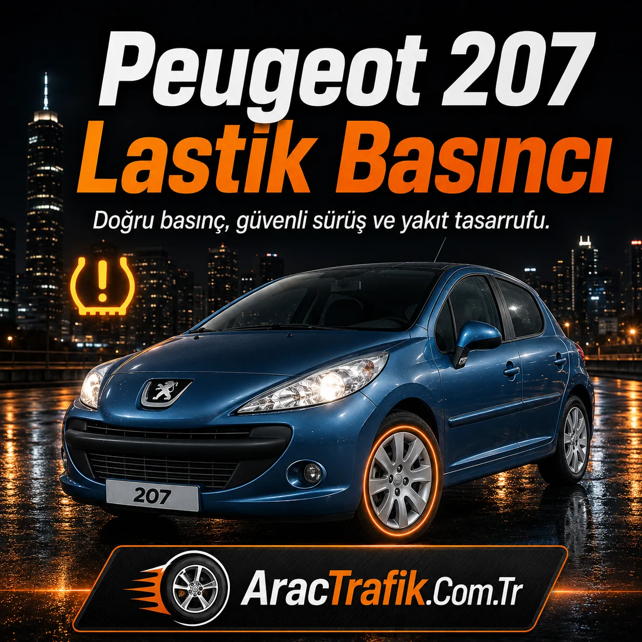 Peugeot 207 Lastik Basıncı
