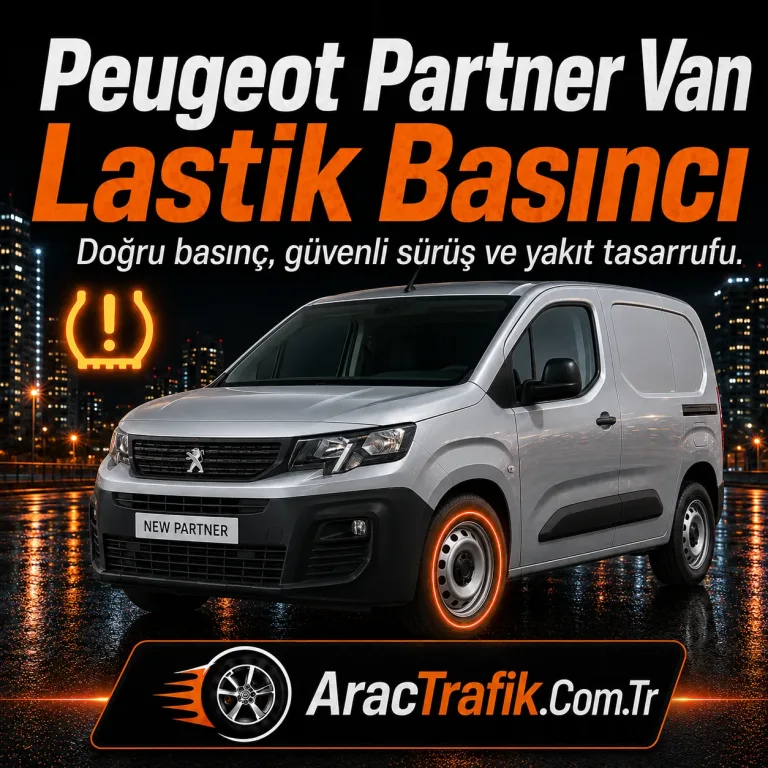Peugeot Partner Van Lastik Basıncı