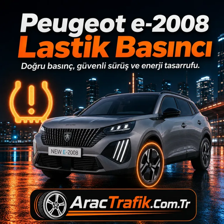 Peugeot e – 2008 Lastik Basıncı