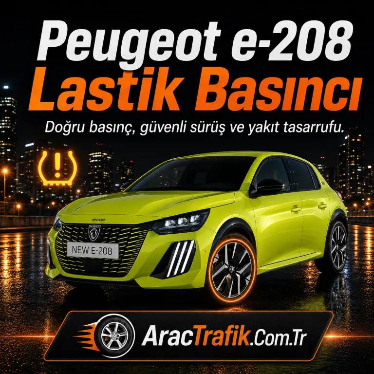 Peugeot e – 208 Lastik Basıncı