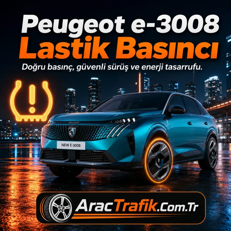 Peugeot e – 3008 Lastik Basıncı