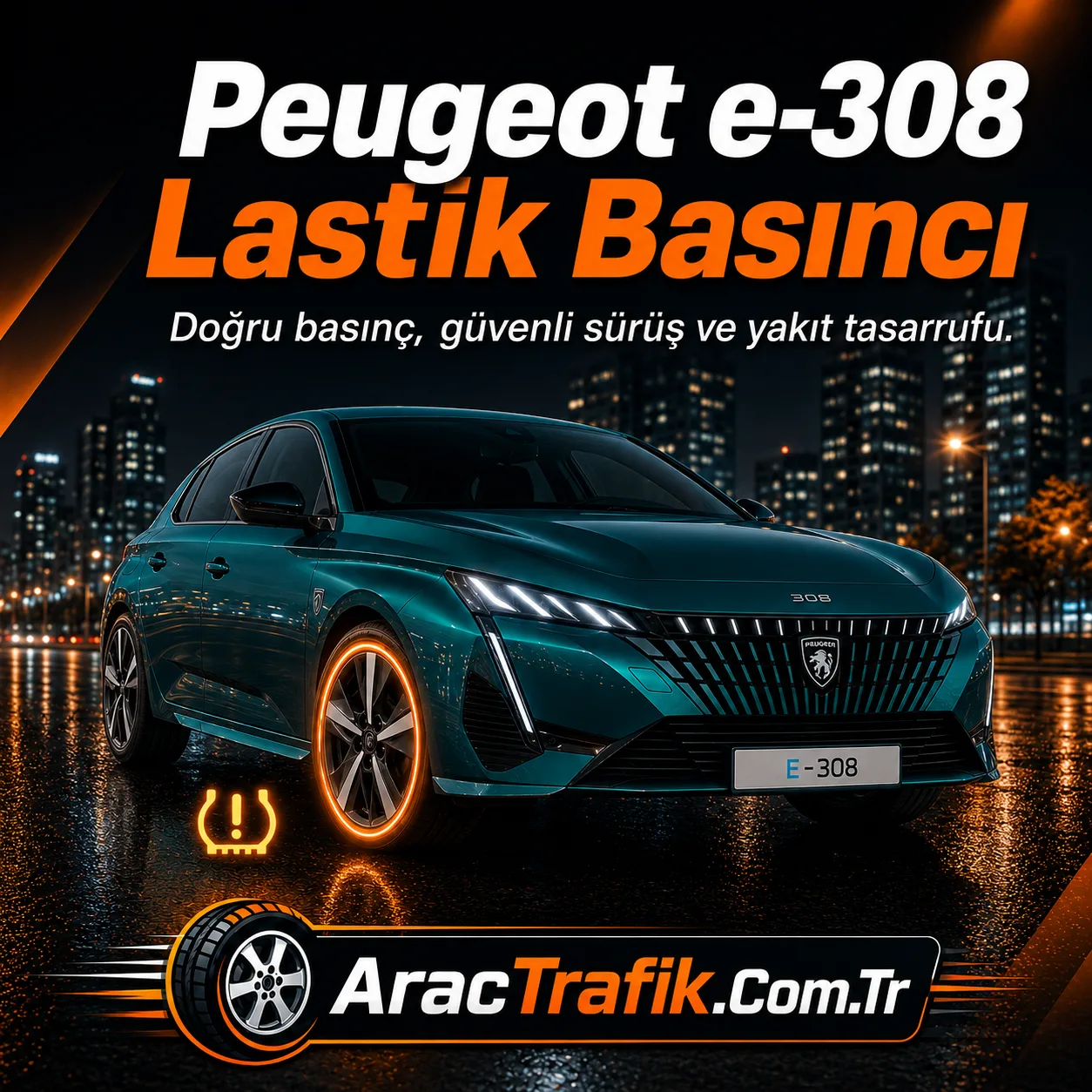 Peugeot e – 308 Lastik Basıncı