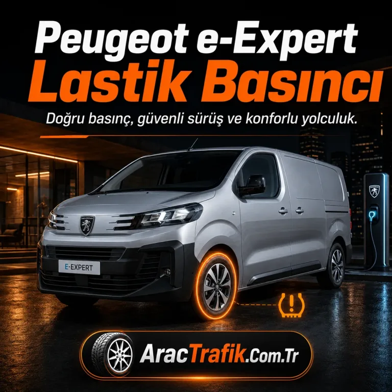 Peugeot e-Expert lastik basıncı