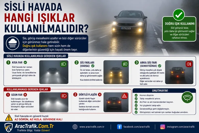 Sisli Havada Hangi Işıklar Kullanılmalıdır?