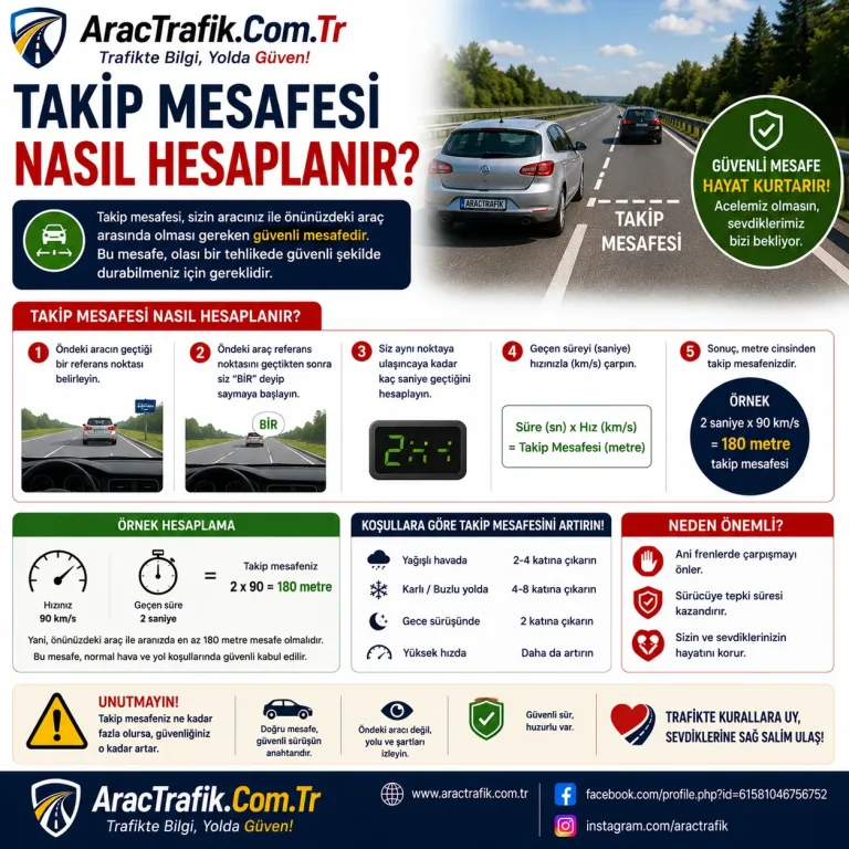 Takip Mesafesi Nasıl Hesaplanır?
