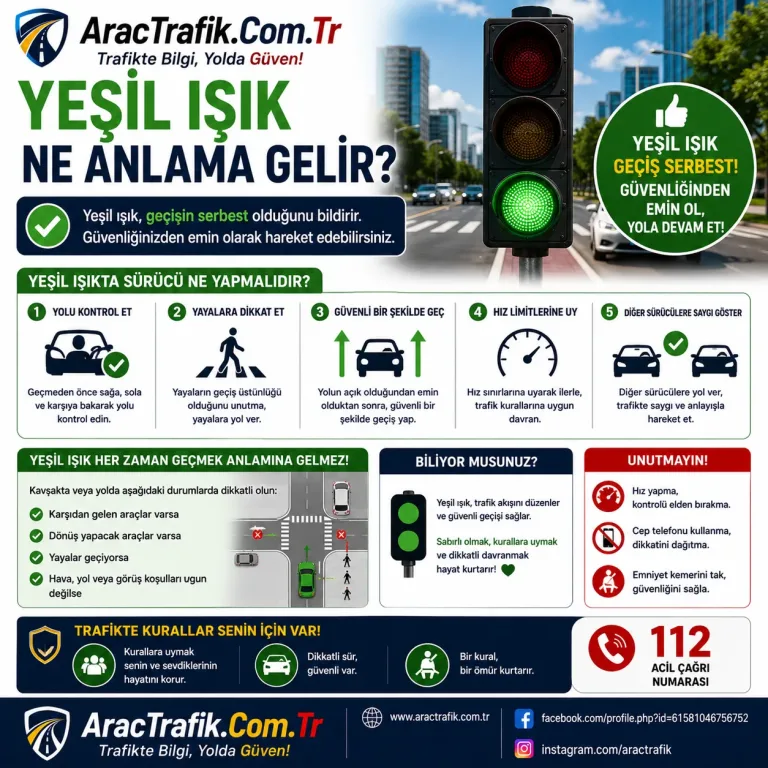 Yeşil Işık Ne Anlama Gelir?