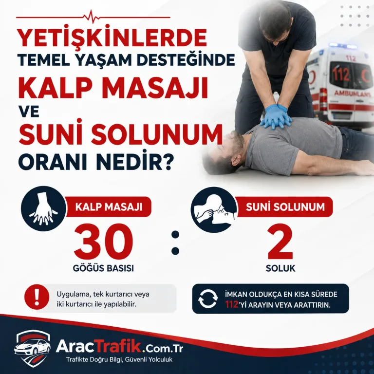 Yetişkinlerde temel yaşam desteğinde kalp masajı ve suni solunum oranı nedir ?